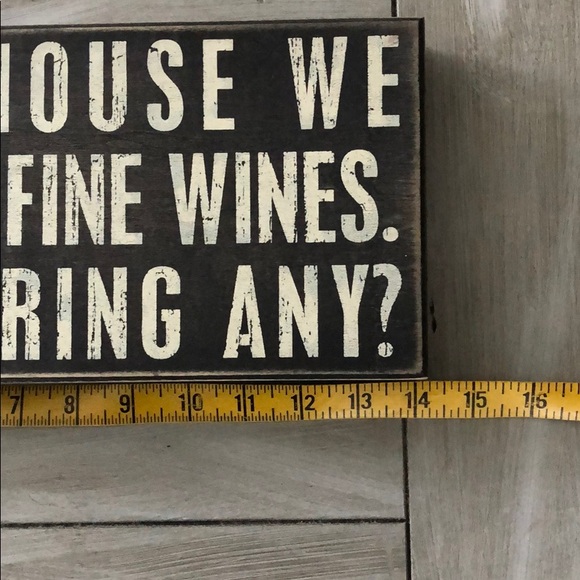 Wine Sign - Picture 3 of 4